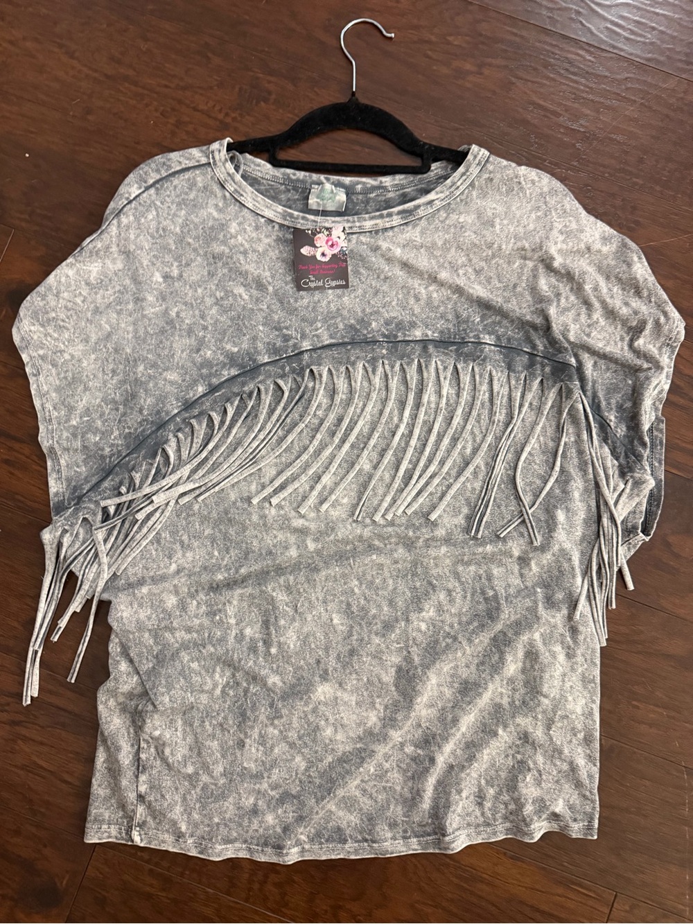 NWT Women’s western  Top - Gray